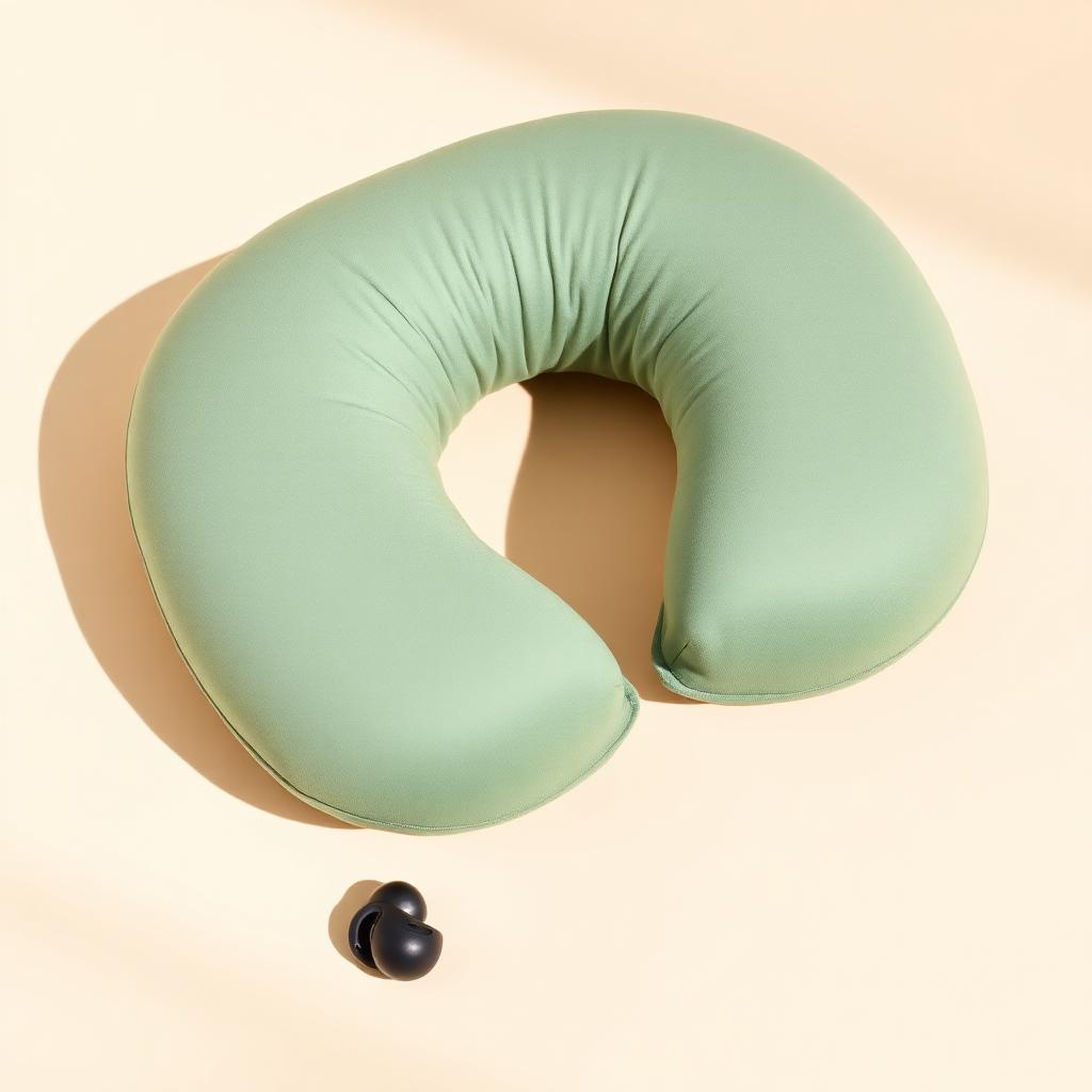 Noise-Cancelling Travel Pillow